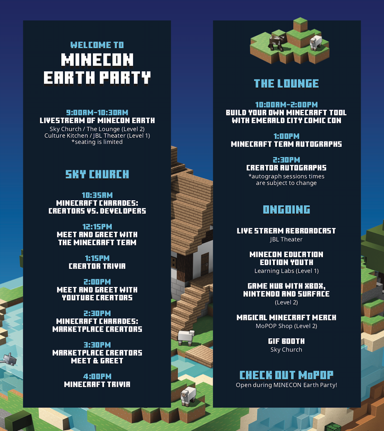 MINECON Earth Program